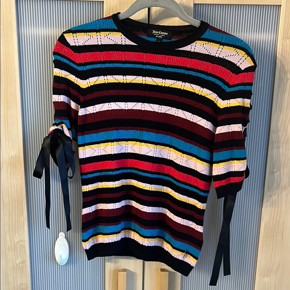 Juicy Couture Multicolor Striped Sweater